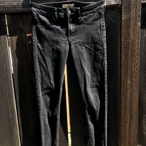 Size 26 Black Hollister Skinny Jeans
